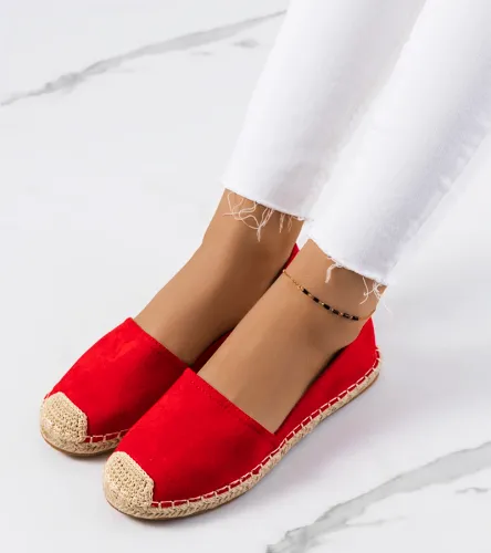 Czerwone espadryle damskie Balmy 37 na Arena.pl