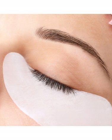 Płatki Pod Oczy Do Przedłużania Rzęs Żółte 50 Par zdjęcie 3