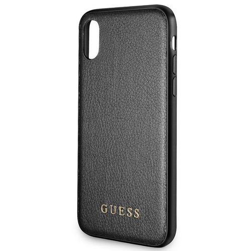 Guess Iridescent - Etui iPhone X (czarny) na Arena.pl