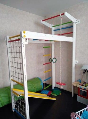 Domowy Plac zabaw Drabinka Czempion drewno na Arena.pl