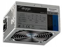 Zasilacz ATX 600W Akyga Basic AK-B1-600 Fan12cm P4 4xSATA PCI-E