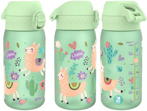 Bidon Butelka dla dzieci na wodę ION8 400ml Lamy na Arena.pl