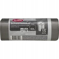 RUBIN WORKI NA CIĘŻKIE PRZEDMIOTY 60 L 15 SZT