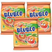 Blublo Żelki o smaku brzoskwiniowym 80 g x 3 sztuk