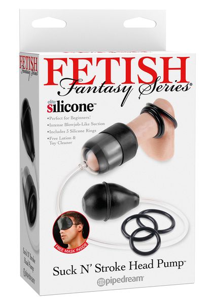 Pompka-Ff Suck N""Stroke Head Pump Black zdjęcie 3