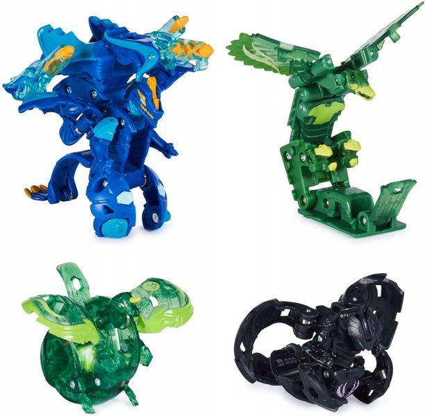 ZESTAW BAKUGAN LEGENDS BATTLE 5 FIGUREK KARTY zdjęcie 4