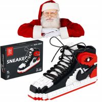 Klocki mini sneaker 3D zestaw kreatywny but dekoracyjny organizer na biurko