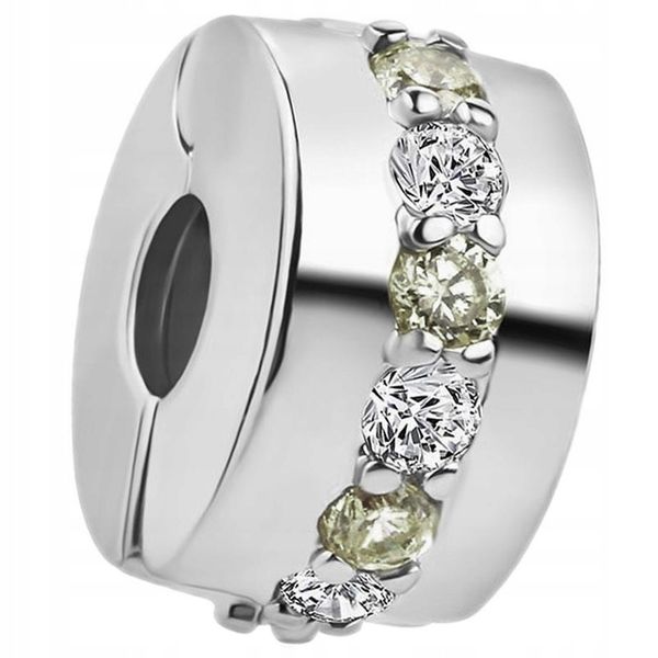 Charms Klips Charms Separator Srebrny Charms Trusky zdjęcie 1