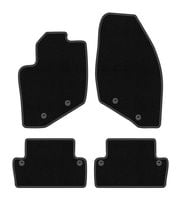 Dywaniki welurowe BASIC do Volvo S60 I 2000-2009 liftback, czarne