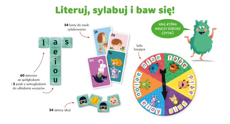 Bazgraki czytają. Gra edukacyjna zdjęcie 3