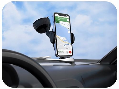 Uchwyt Na Telefon Do Samochodu, Samochodowy Do Telefonu, Czarny, Na Kokpit na Arena.pl