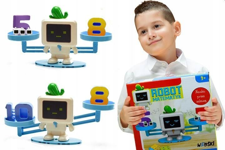 Prezent Pod Choinkę Gra Liczbowa Edukacyjna Robot zdjęcie 9