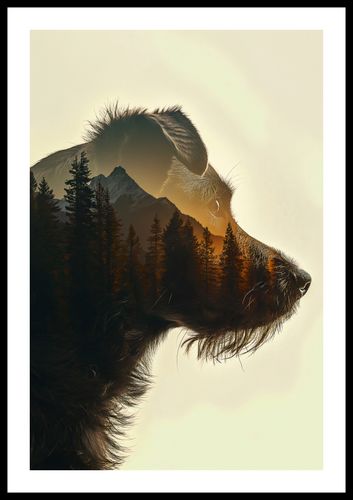 Plakat 40x60cm Psi Duch Lasu na Arena.pl
