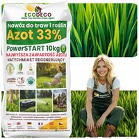 Nawóz do Trawy Azotowy 10kg Wiosenny Zagęszczający PowerStart Startujący