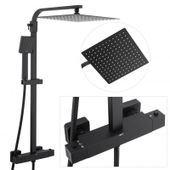 Zestaw prysznicowy termostat bateria deszczownica