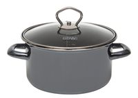 garnek emalia black tiger fi - 20 cm  122220