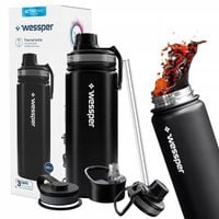Butelka termiczna Wessper 500ml Termos na kawe herbate + wymienne