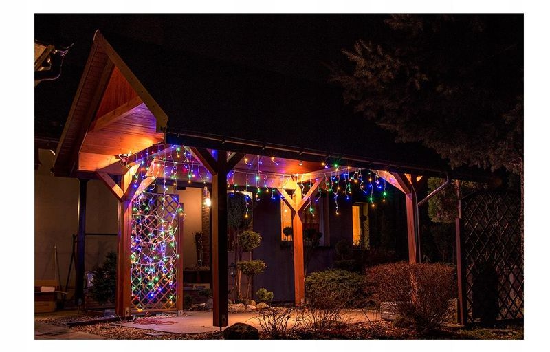 Lampki Sople Zewnętrzne 150LED 5M Multikolor zdjęcie 5