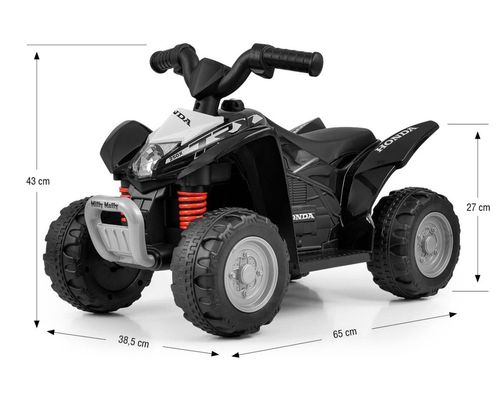 Milly Mally Pojazd na akumulator Quad HONDA ATV Black na Arena.pl