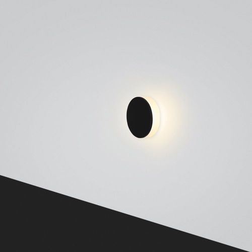 Oświetlenie schodowe wpustowe Lesel 009A L 1009A1103 Elkim LED 1W 3000K IP44 czarne na Arena.pl