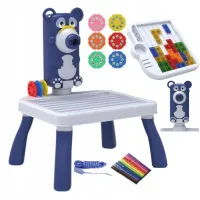 KREATYWNY STOLIK DO RYSOWANIA Z GRĄ