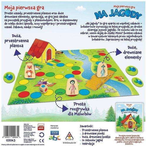 Gra Na jagody Trefliki Bobaski i Miś na Arena.pl