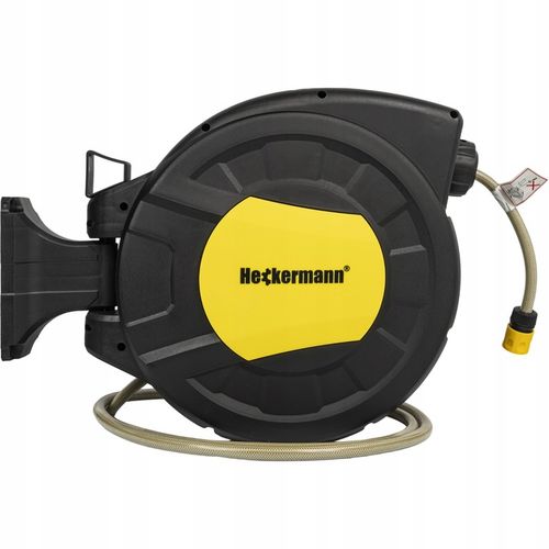 WĄŻ OGRODOWY ZWIJANY AUTOMATYCZNY BĘBEN PISTOLET ZRASZACZ KOŃCÓWKI 27m na Arena.pl