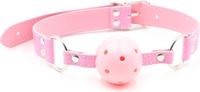 fetish fever   ball gag   pink