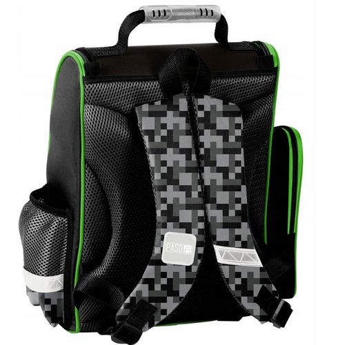 TORNISTER PLECAK SZKOLNY DO 1 KLASY DLA FANA GIER PIKSELE ZESTAW XXL na Arena.pl