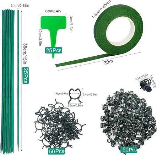 Podpórki do Roślin Kwiatów do Wiązania Zestaw na Arena.pl