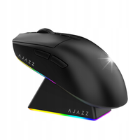 AJAZZ mysz bezprzewodowa AJ139V2 MC magnetyczna baza ładująca RGB PAW3395 D
