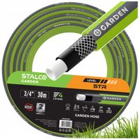 WĄŻ OGRODOWY 4 WARSTWY ZBROJONY MOCNY WYTRZYMAŁY 3/4″ 30M STALCO GARDEN