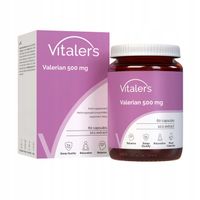 Waleriana 500 mg 60 kapsułek Kozłek lekarski Ekstrakt Nerwy Stres Sen
