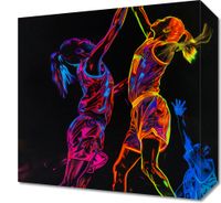 Obraz 30x30cm Mecz W Kosza