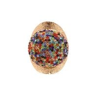 kolorowy pierścionek