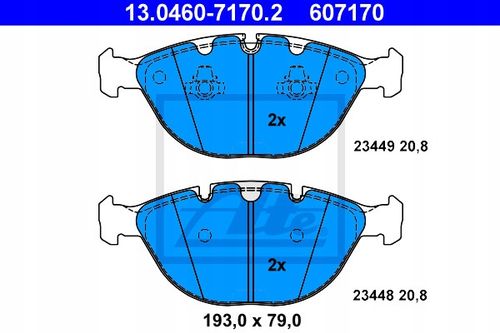 TARCZA HAM PRZOD 356X36 V ATE na Arena.pl