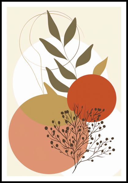 Plakat 68x101cm Impresja Jesieni zdjęcie 3