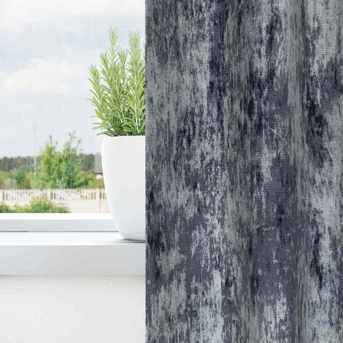 Zasłona z zasłonami 2 pcs Srebrnoszary 175 x 140 cm Aksamit na Arena.pl