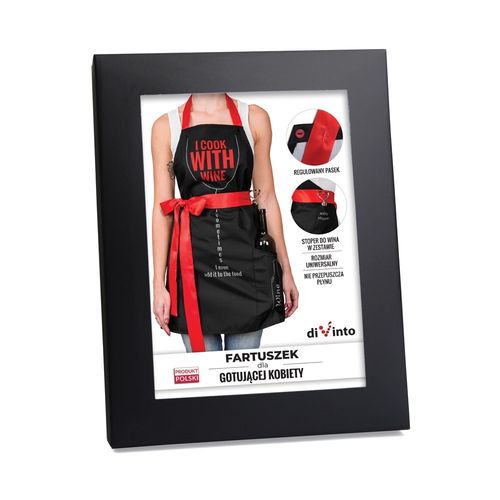 Fartuszek dla gotującej kobiety (EN) na Arena.pl