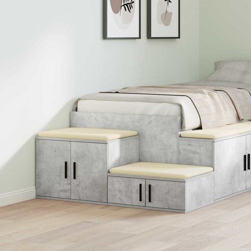 Szafka do przechowywania Betonowy szary 127 x 41 x 40 cm na Arena.pl