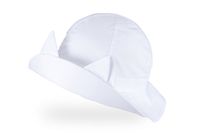 Tutu kapelusz na lato rondo kotek biały UV +30 52-54