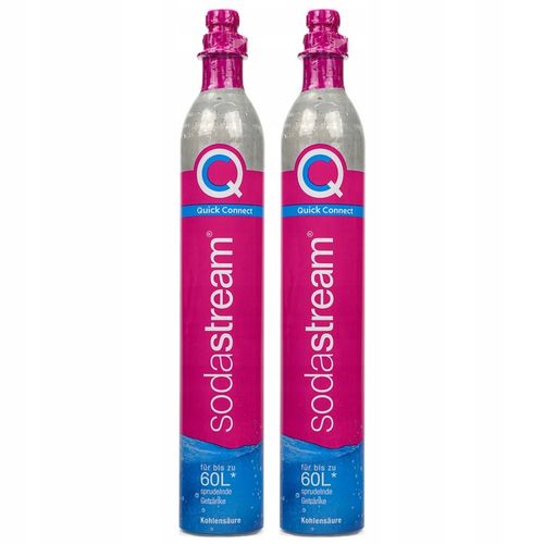 2x NABÓJ BUTLA CO2 SODASTREAM QUICK CONNECT CYLINDER DO TERRA DUO GAIA na Arena.pl