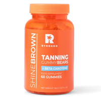 Byrokko Shine Brown Beta Carotene Żelki Wzmacniające Opaleniznę 150g