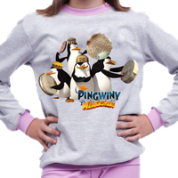 Piżama dziecięca - Pingwiny z Madagaskaru