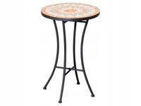 Meble Balkonowe Zestaw dla 2 Osób 1 Stół + 2 Krzesła Alu Czarny