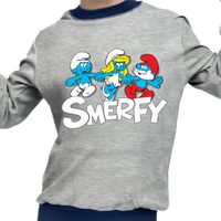 Piżama dziecięca Smerfy