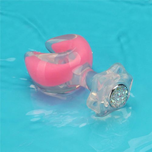 gemoria silicone butt plug - dual crescent  (glow-in-the-dark) na Arena.pl