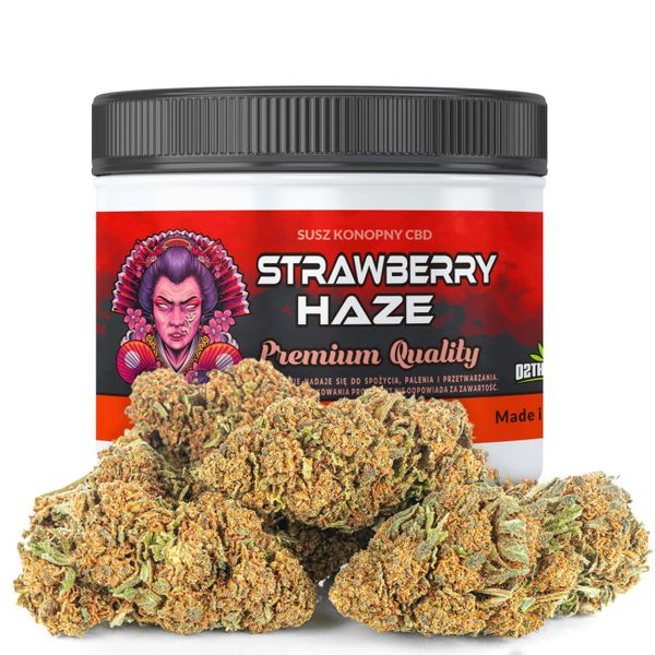 Susz konopny CBD | STRAWBERRY HAZE | 20 g zdjęcie 1