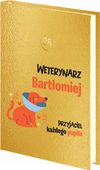 PLANER WETERYNARZA tygodniowy z notesem kalendarz A5 złoty srebrny
