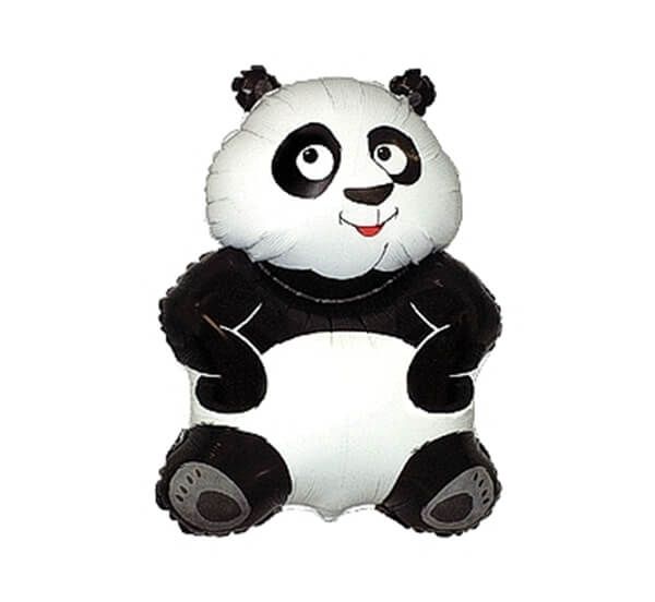 Balon foliowy miś panda, 35 cm zdjęcie 1